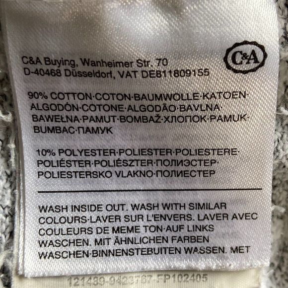 CLOCKHOUSE Grey Crew Neck Sweater - Picture 7 of 8